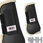 Protector HH Deluxe tendón delantero con borreguillo (par)