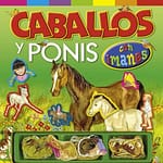 Libro de caballos y ponis con imanes